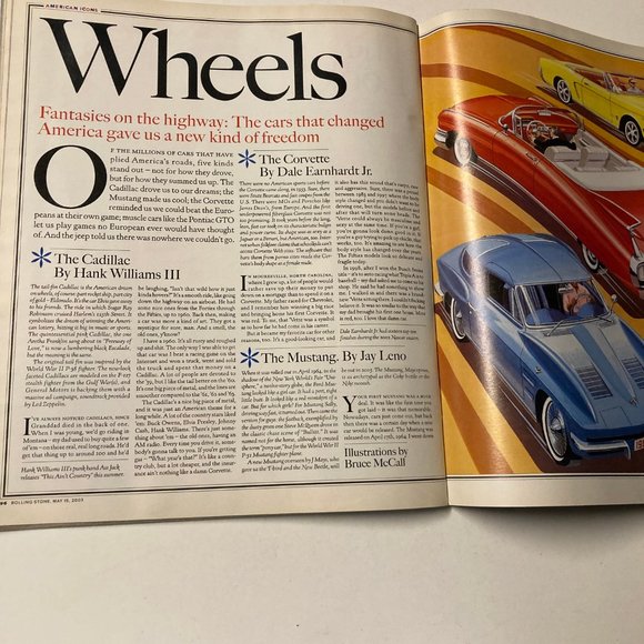 Rolling Stone Magazine AMERICAN ICONS #922 MAY 15 2003 35th Anniversary Special - Picture 9 of 12